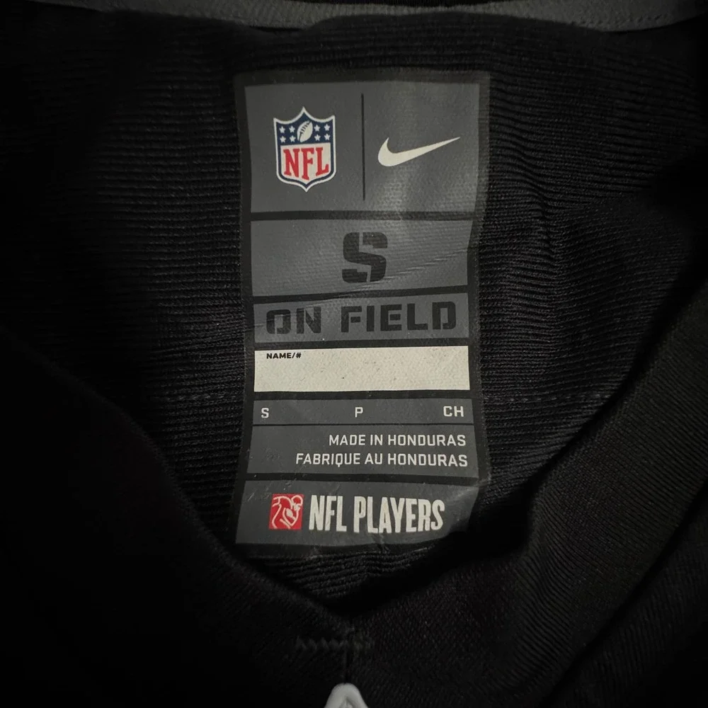 Nike Pittsburgh Steelers Kenny Pickett 8 Jersey Black Mens Small NFL On Field